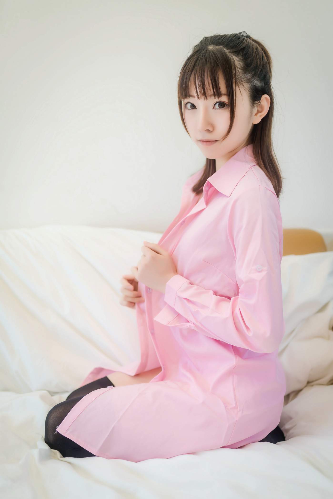 绮太郎 Kitaro   粉色衬衫 [38P 120.9M]-图屋屋