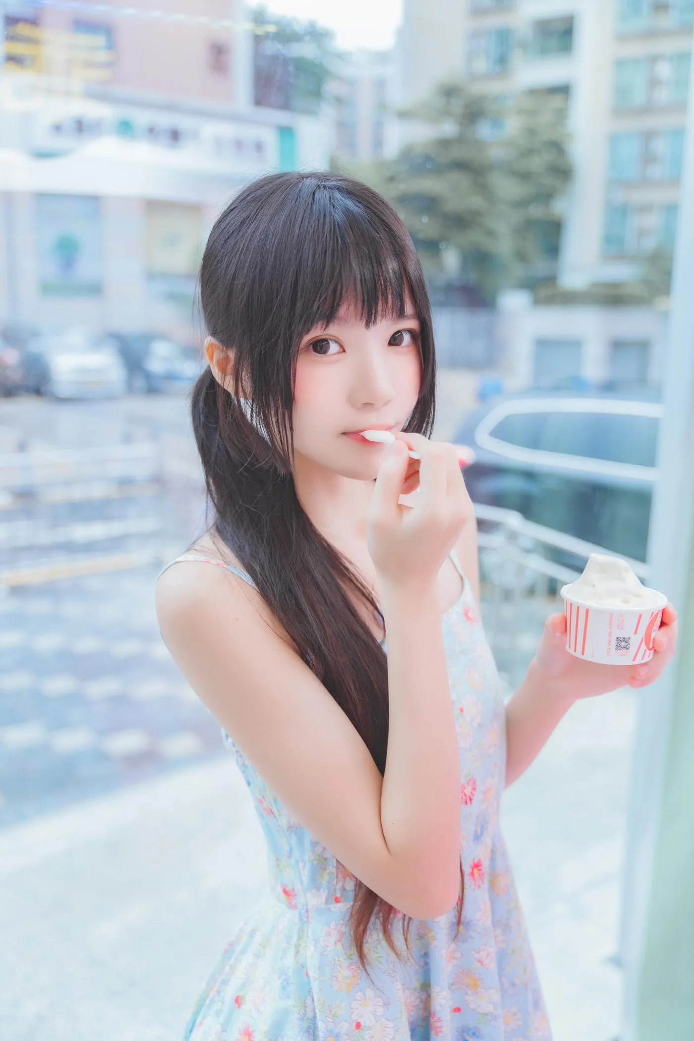 桜桃喵 - NO.102 甜甜×4-冰淇淋（12p [12P]插图3